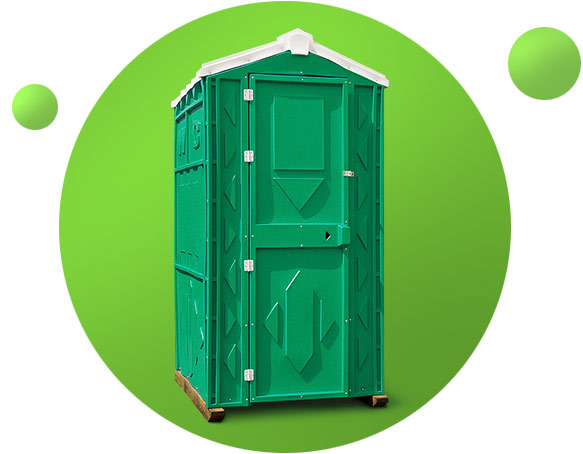 Туалетная кабина «Стандарт Pro» вид спереди.